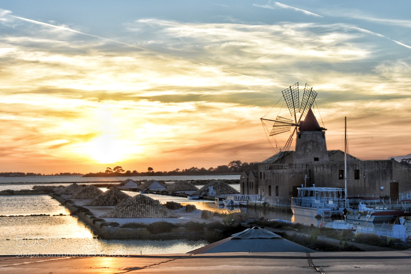 Nikon D3400 sample photo. Marsala sicilia, sunset photography