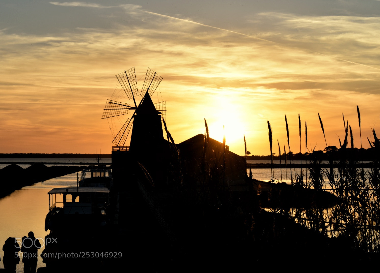 Nikon D3400 sample photo. Marsala sicily, sunset photography