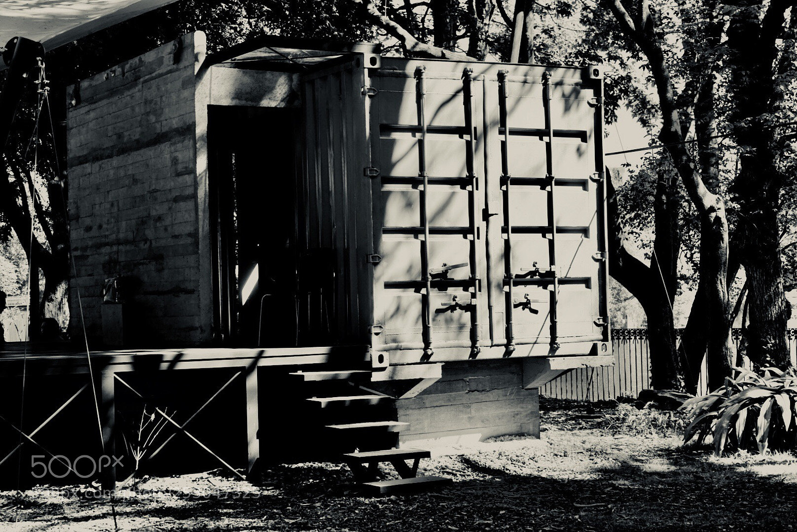 Sony a7 II sample photo. Container in the park photography