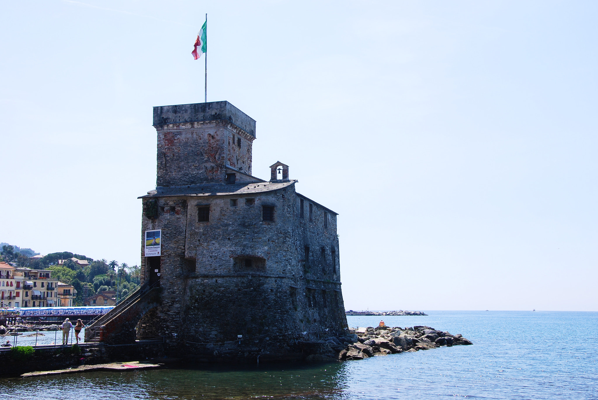 Nikon D60 sample photo. Castle on the sea photography