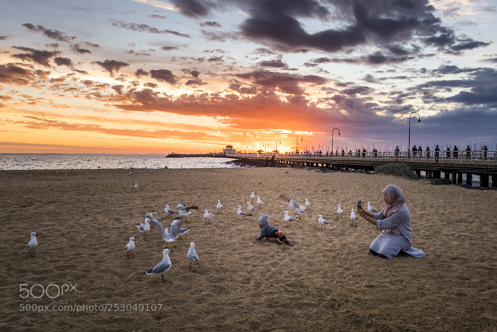 Nikon D810 sample photo. Fun in sunset photography