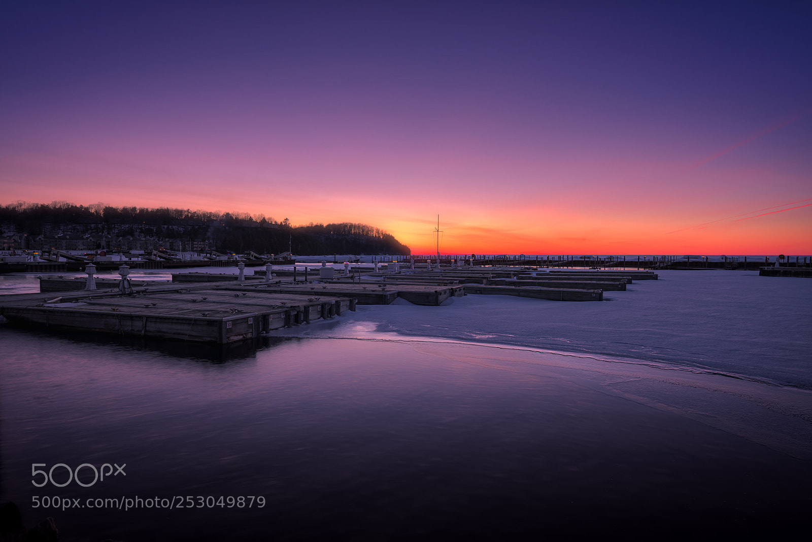 Sony a7R II sample photo. Door county sunset photography