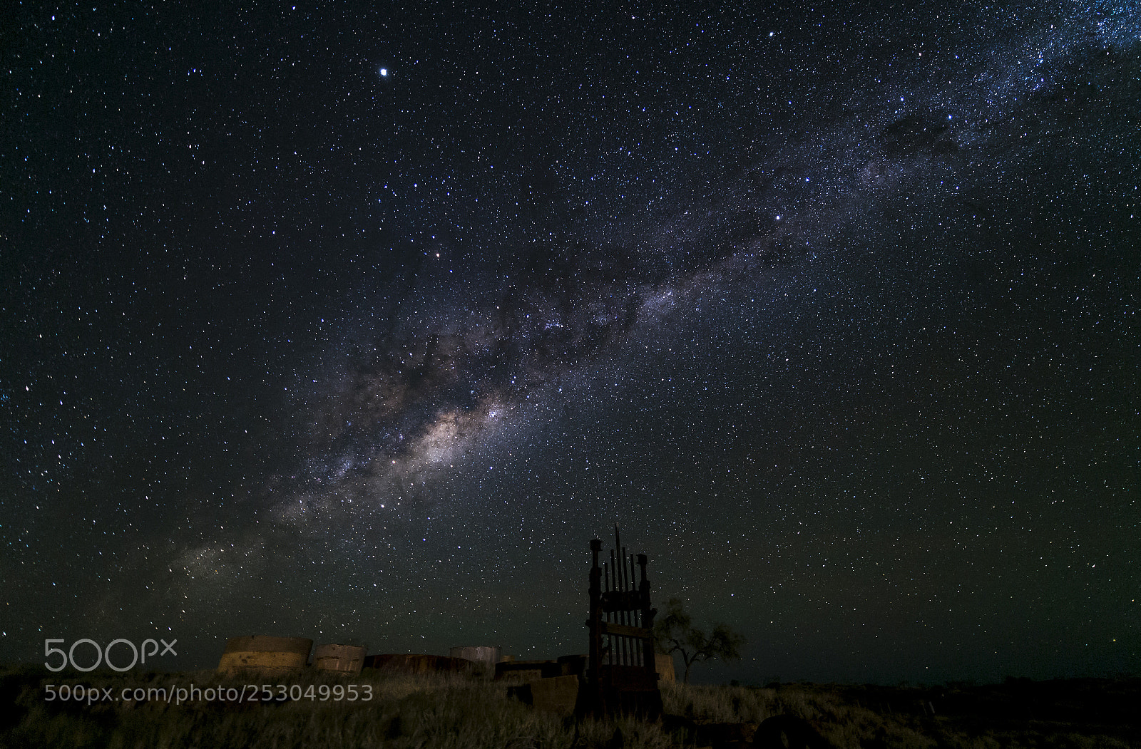 Nikon D4 sample photo. Milky way rising photography
