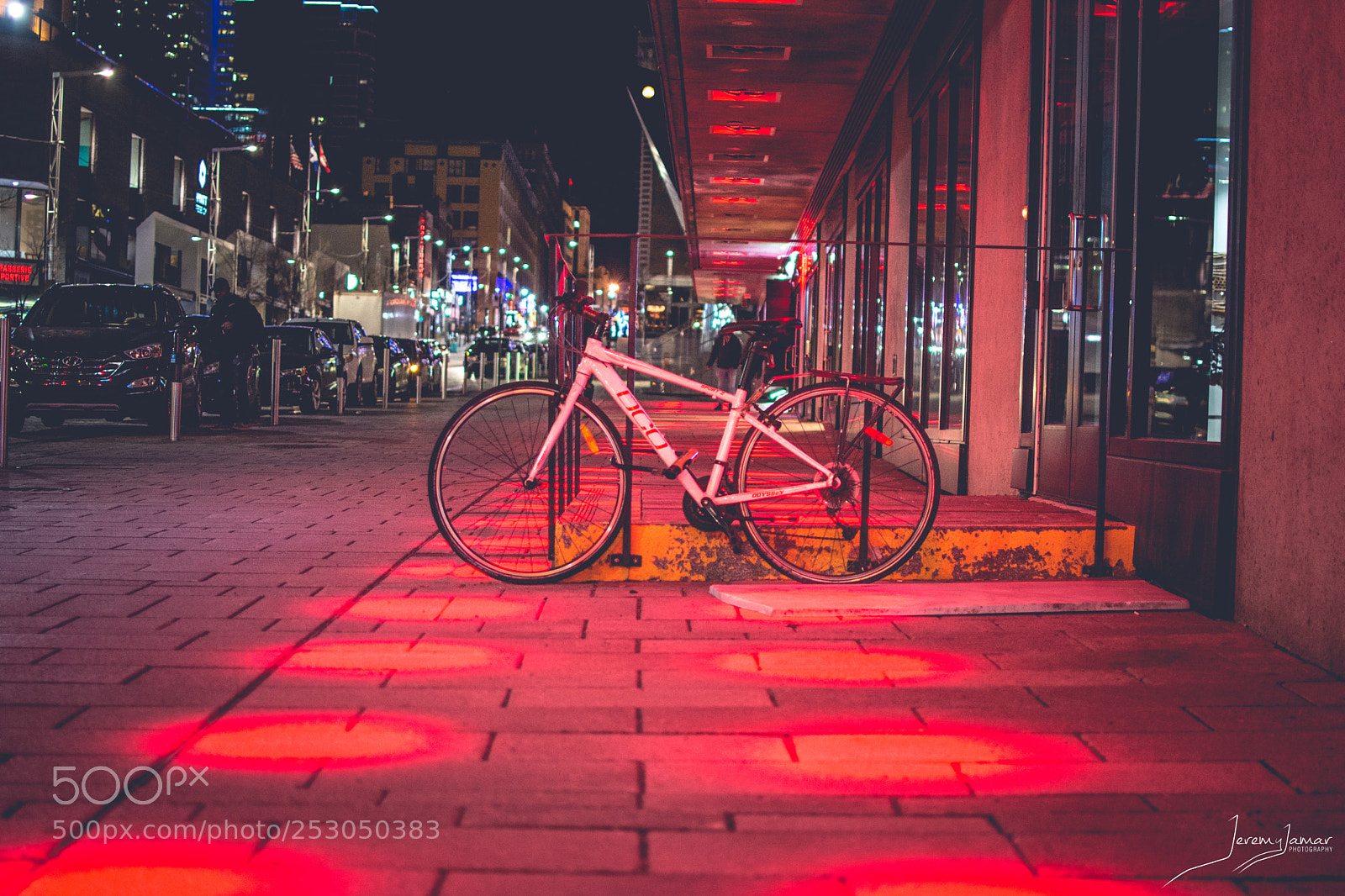 Nikon D7100 sample photo. Night lights in montreal photography