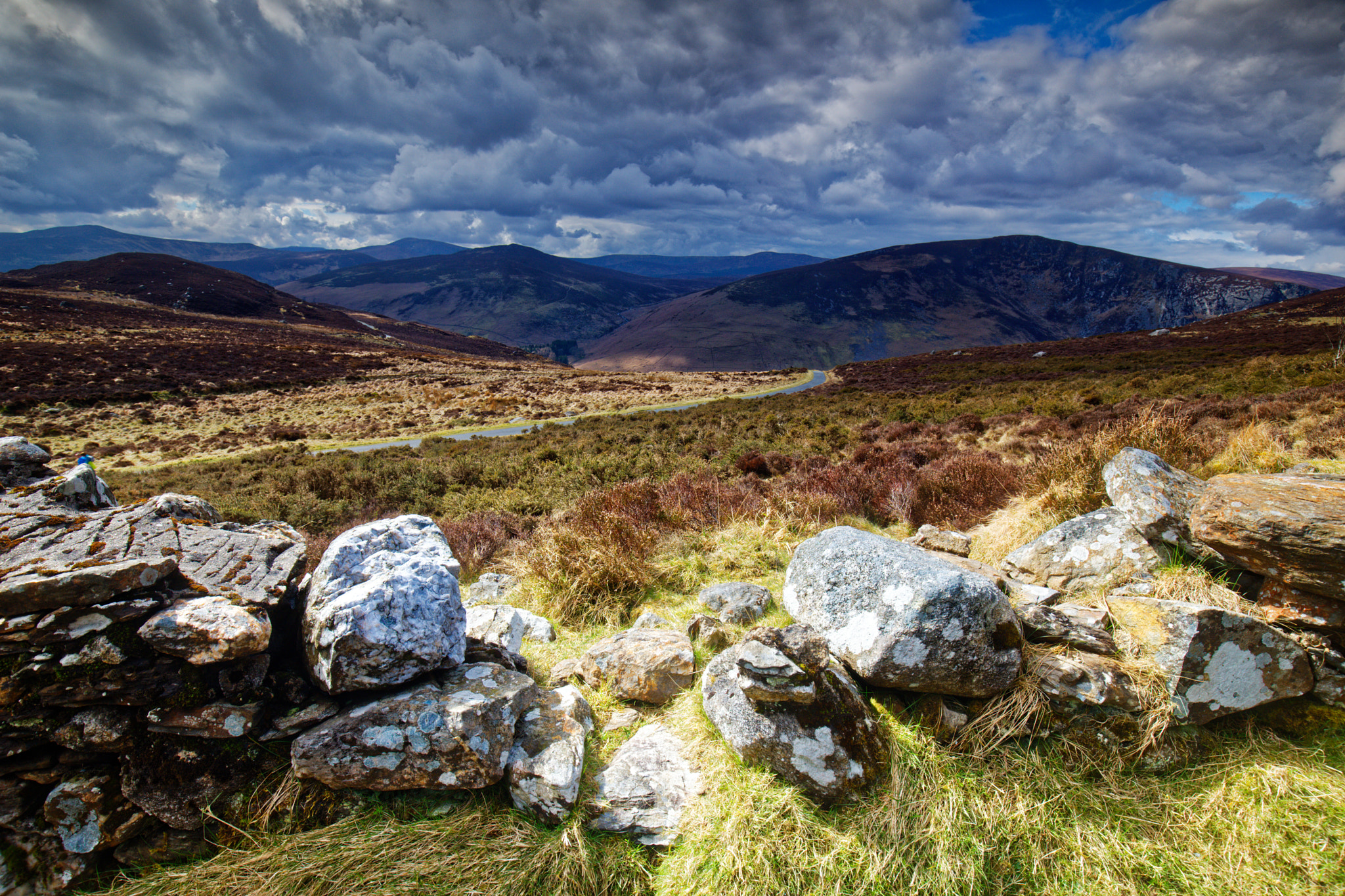 Canon EF 16-35mm F4L IS USM sample photo. Sally gap, wicklow photography