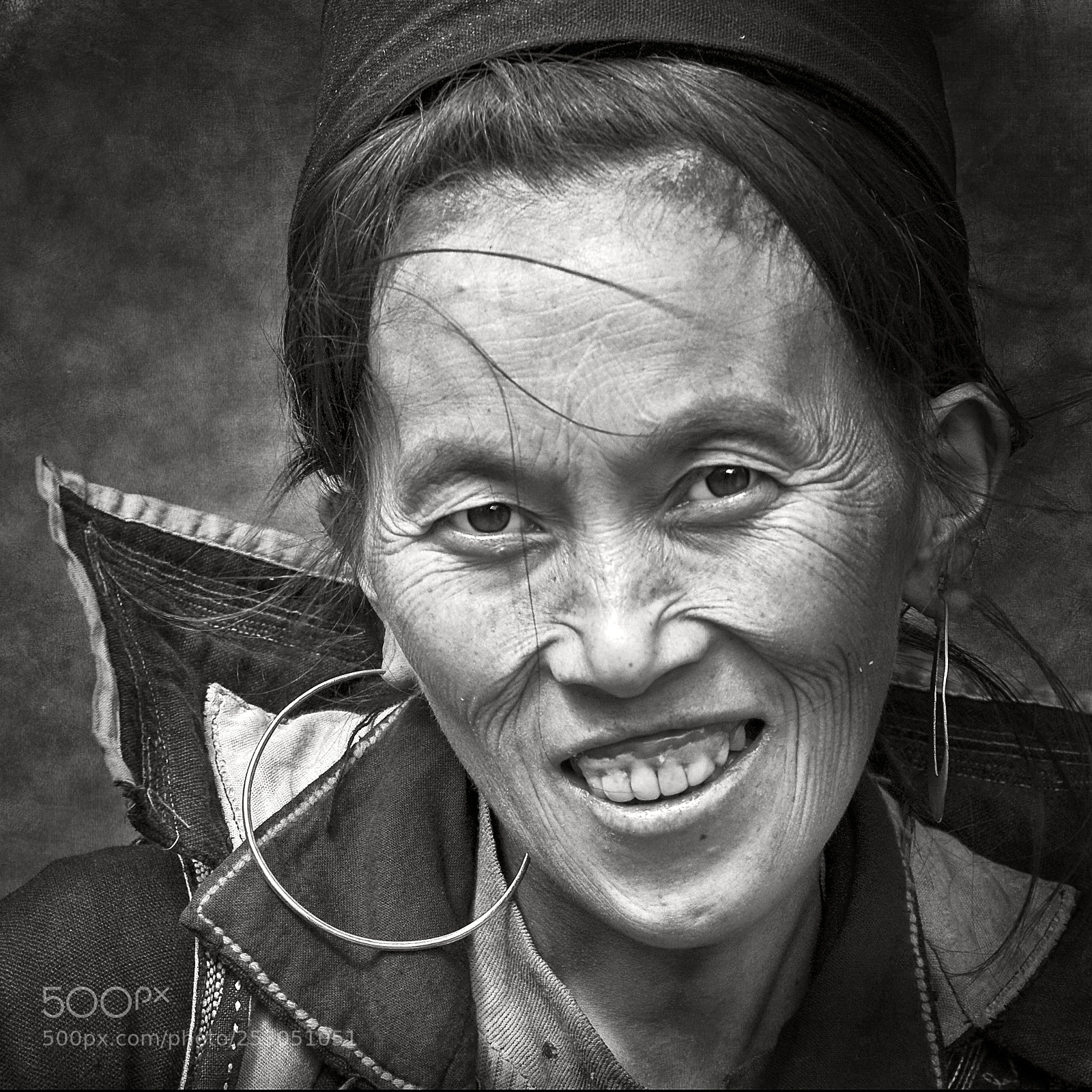 Nikon D200 sample photo. Hmong portrait / viet nam photography