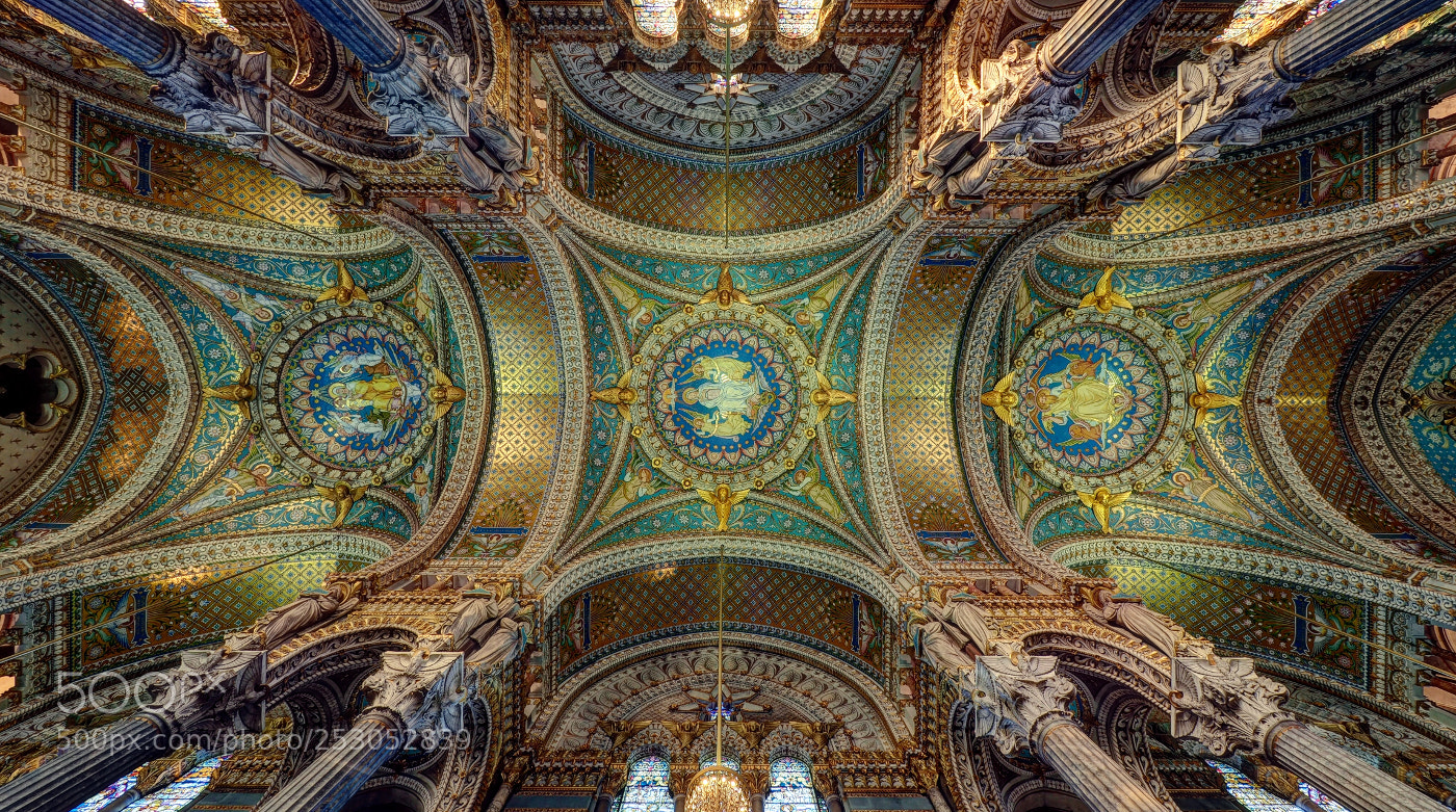 Olympus OM-D E-M5 II sample photo. Notre-dame-de-fourviere in lyon, france photography