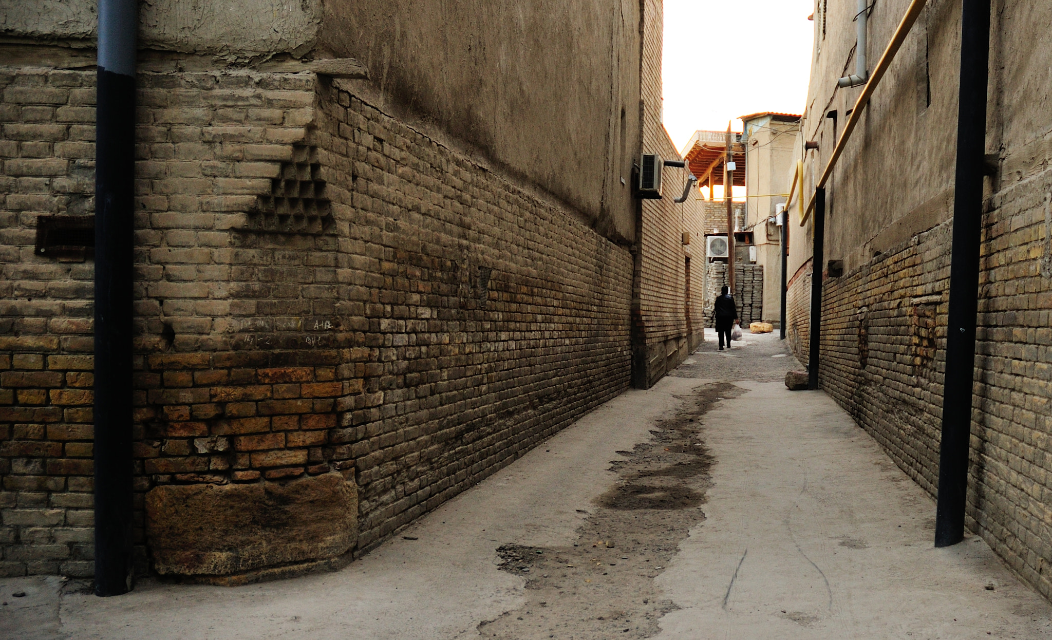 Nikon D300 sample photo. Old part of the modern city photography