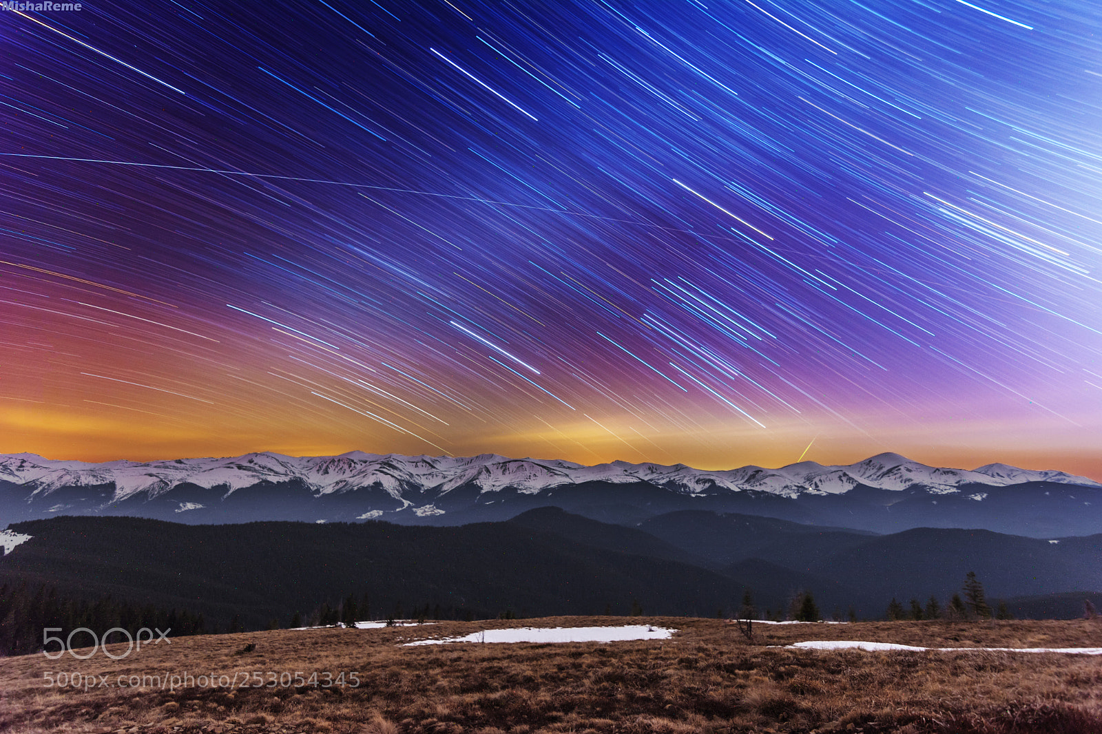 Nikon D7100 sample photo. Star dynamics above the photography