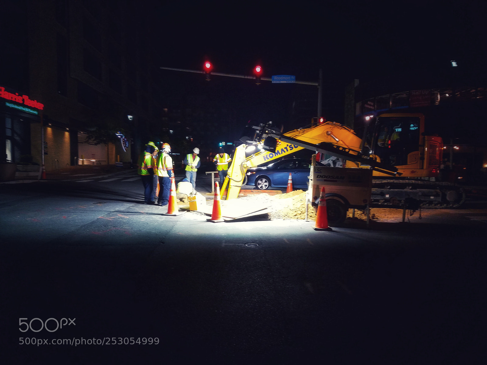 Samsung Galaxy S7 Edge sample photo. Night work 2 photography