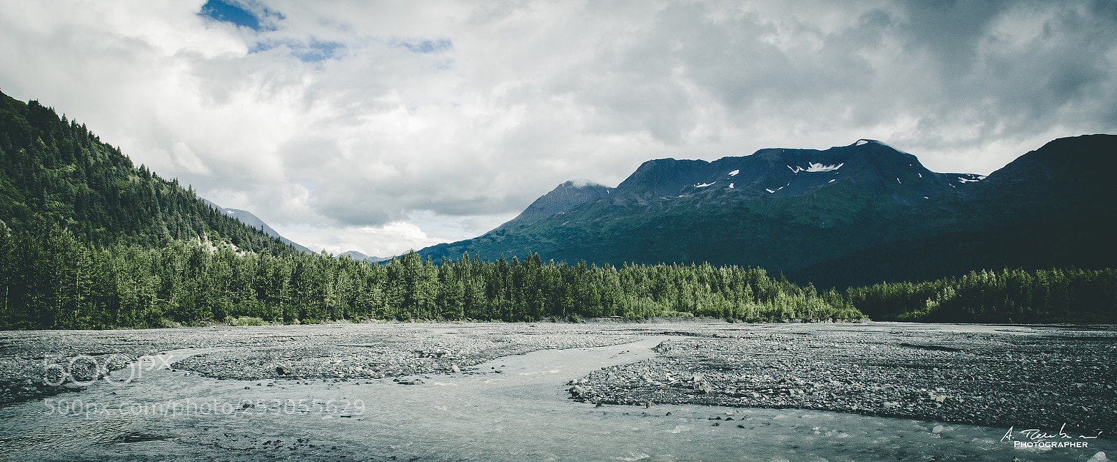 Nikon D5100 sample photo. Resurrection river, exit glacier photography