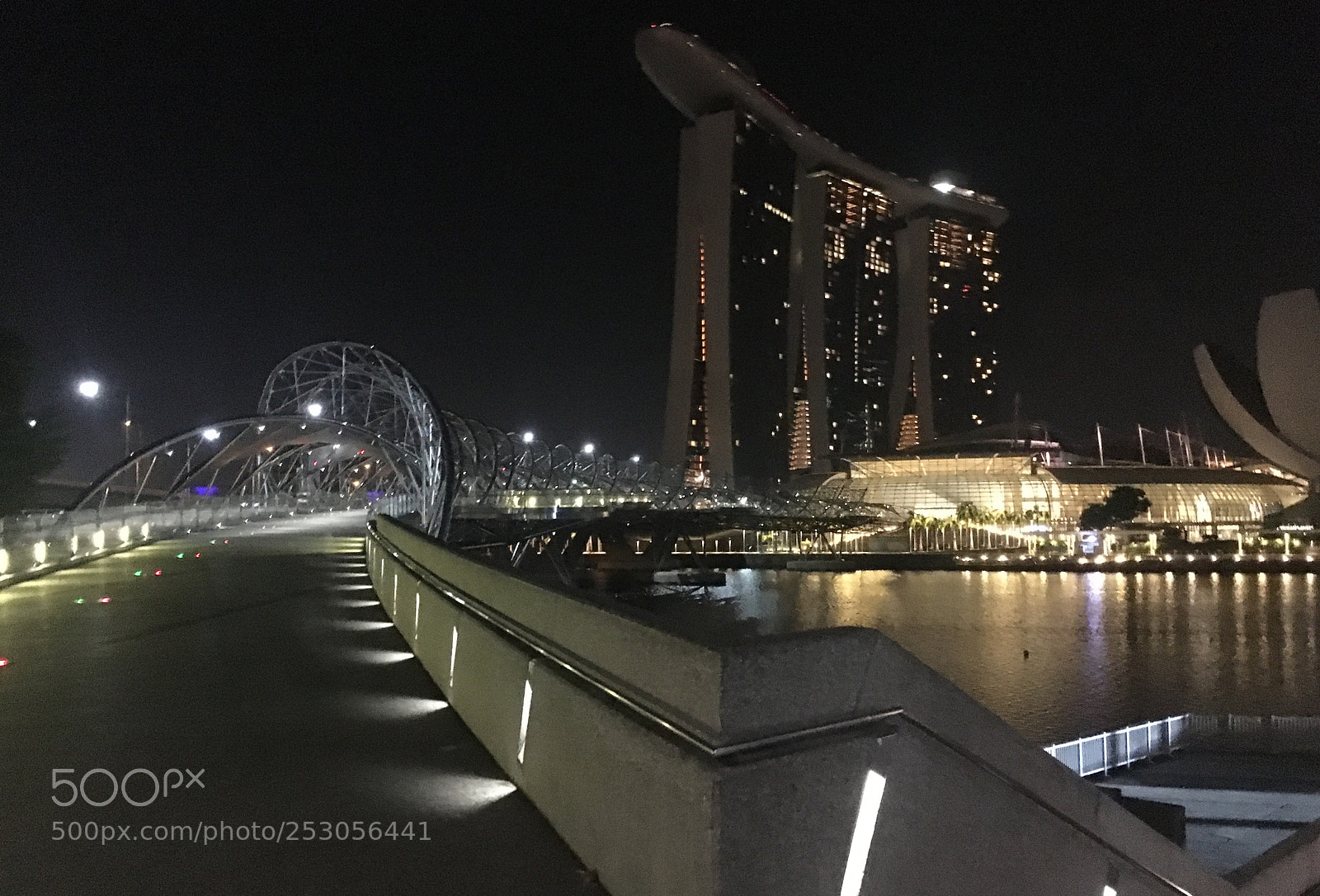 Apple iPhone 6s sample photo. Singapore at night photography