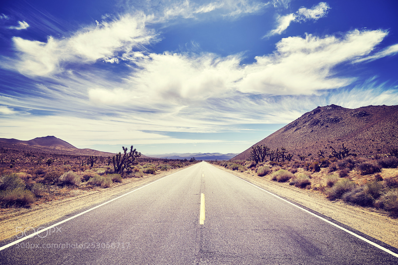 Canon EOS 5D Mark II sample photo. Deserted road photography