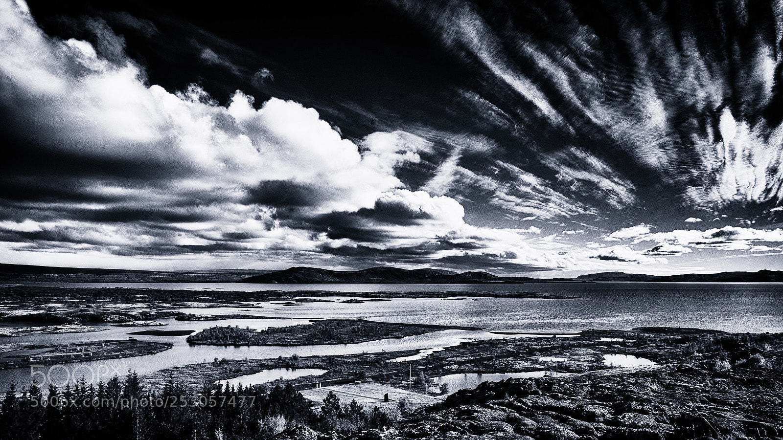 Olympus OM-D E-M1 sample photo. Þingvallavatn photography