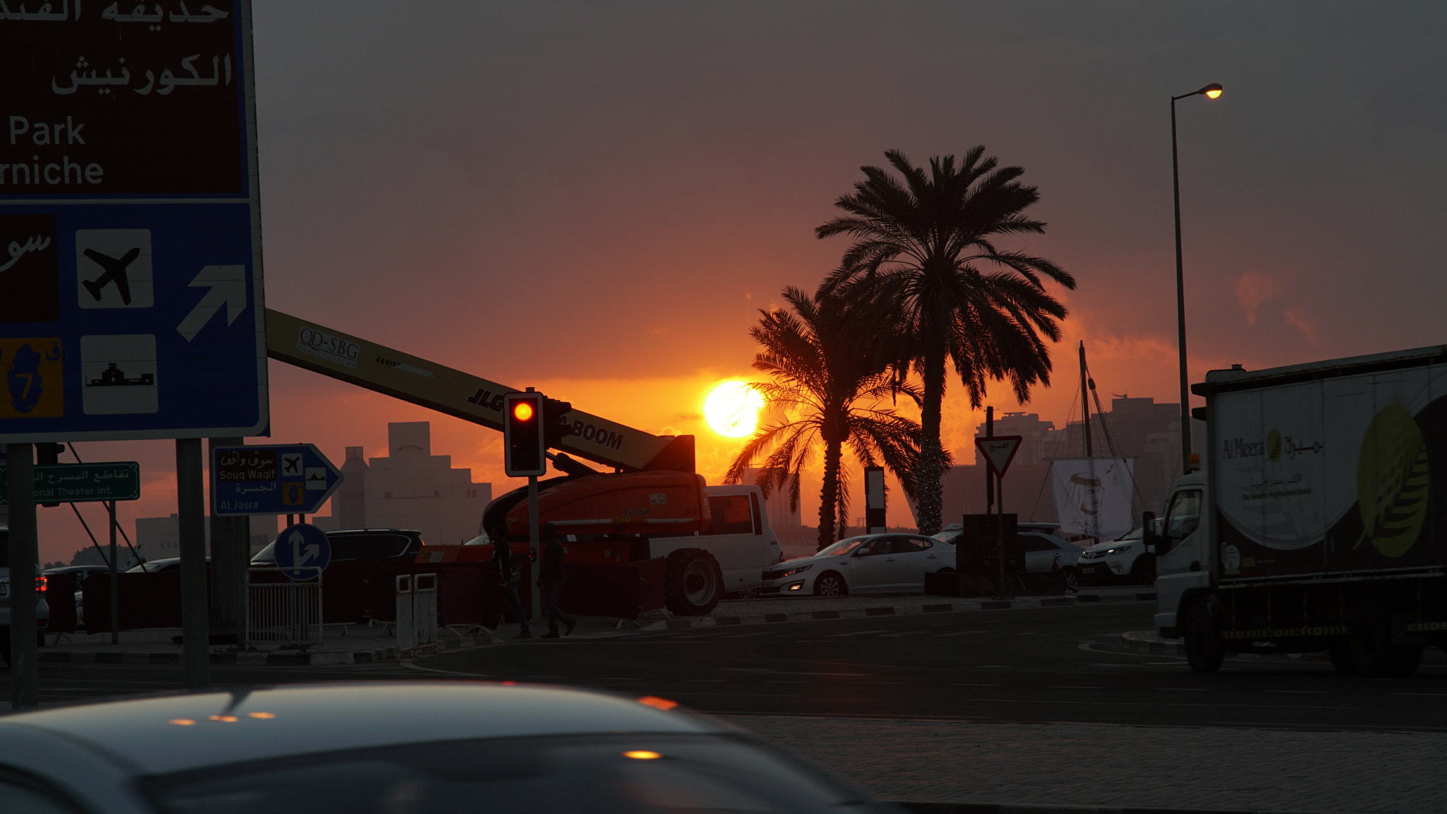 Sony a6300 + Tamron 18-270mm F3.5-6.3 Di II PZD sample photo. El corniche doha photography