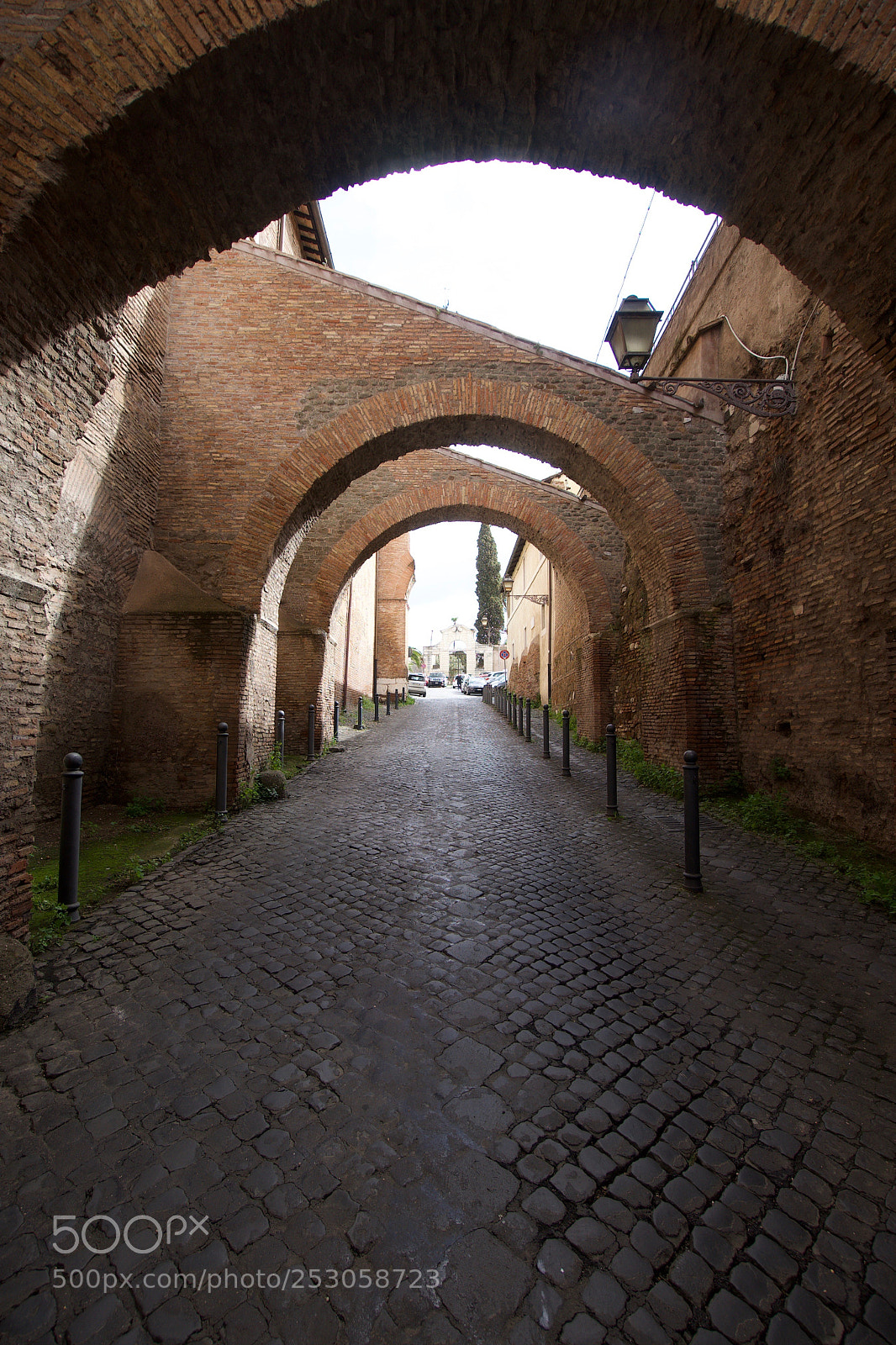 Sony a7 sample photo. Arched cobblestone photography