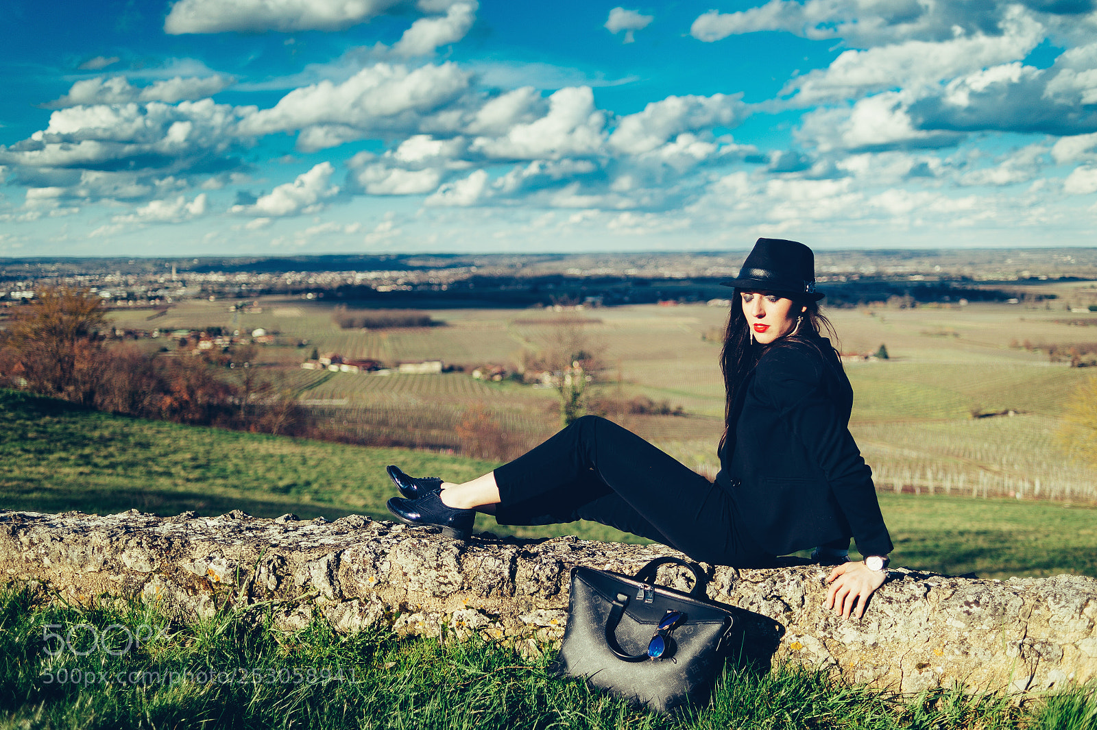 Nikon D4 sample photo. Elodie : monbazillac castle portrait photography