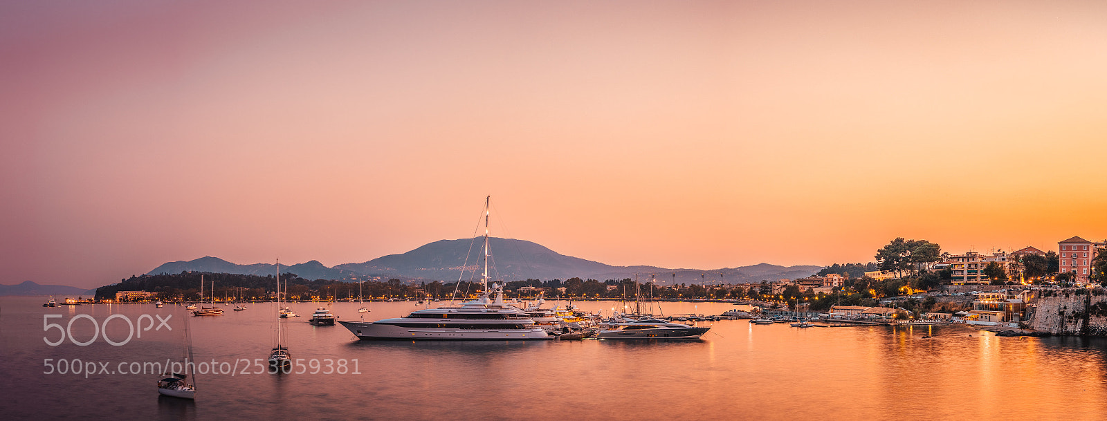 Canon EOS 77D (EOS 9000D / EOS 770D) sample photo. Sunset at corfu, greece photography