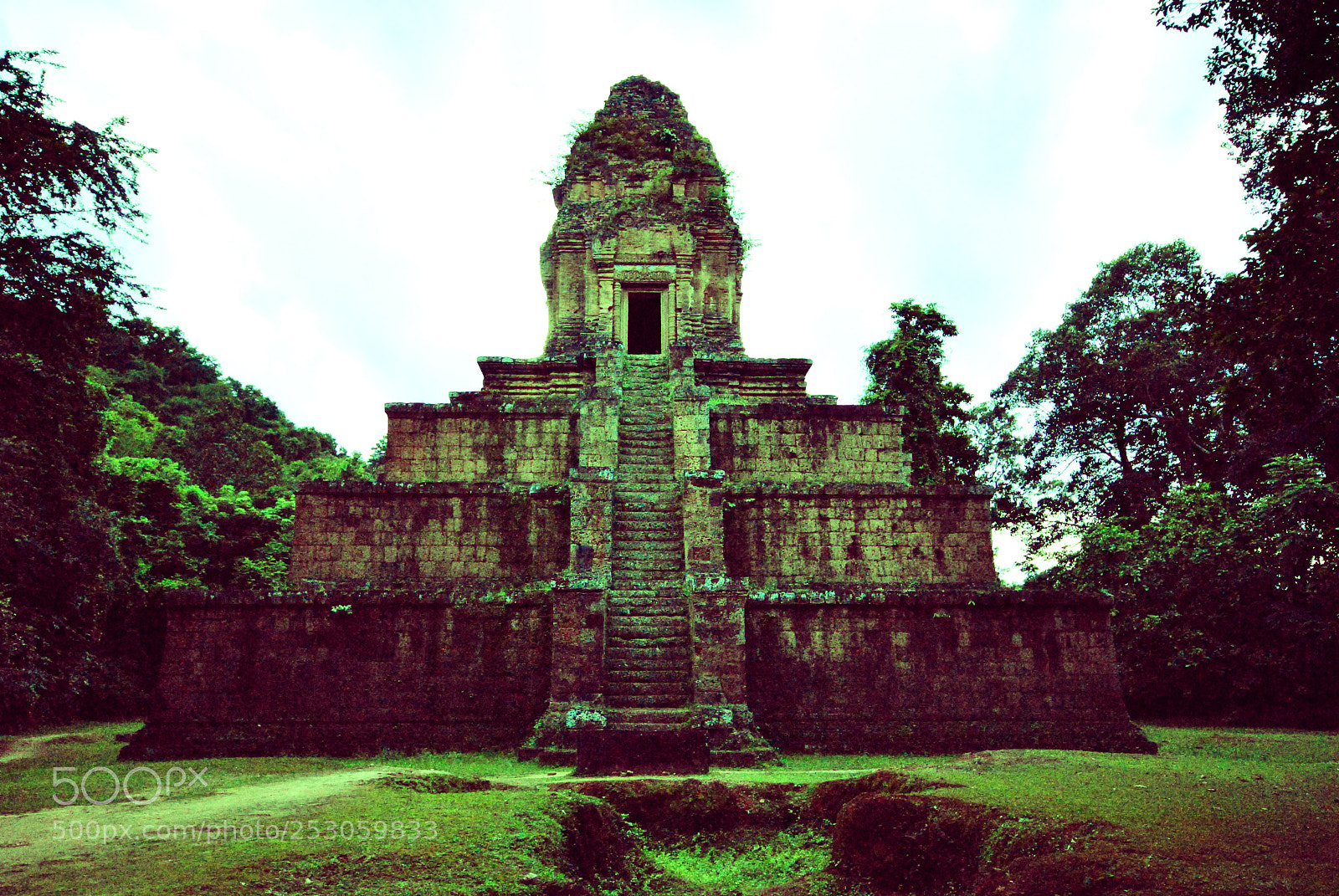 Nikon D3000 sample photo. Angkor wat photography