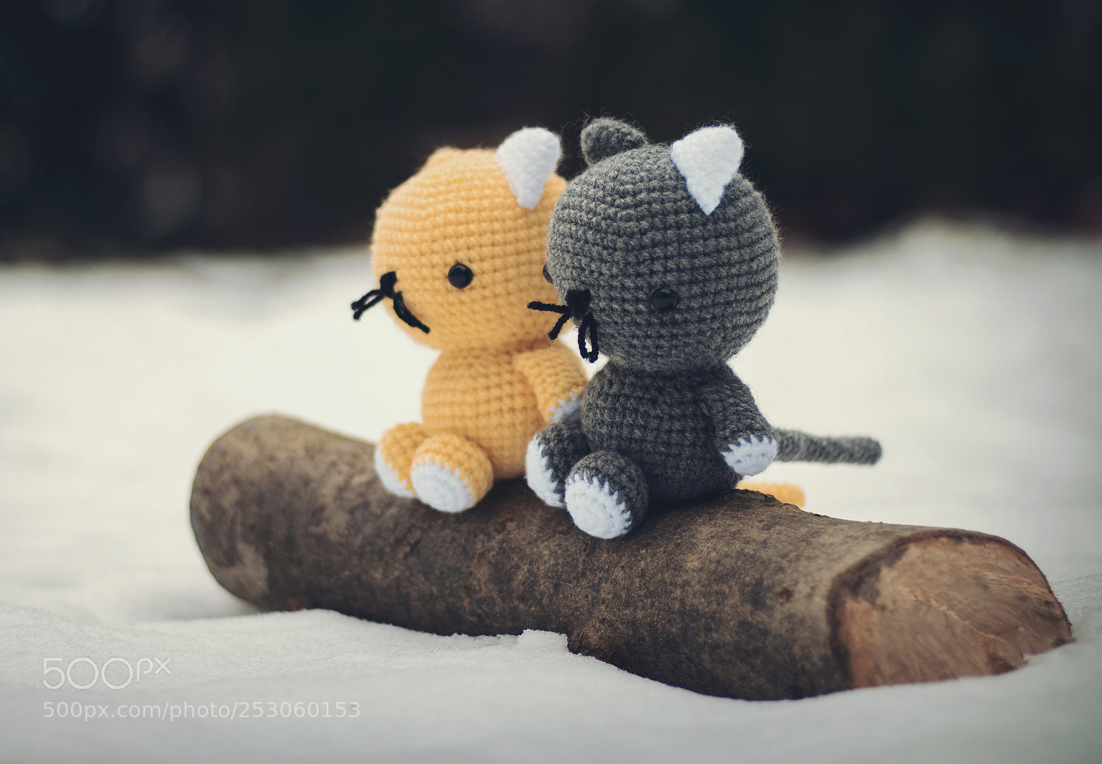 Canon EOS 700D (EOS Rebel T5i / EOS Kiss X7i) sample photo. Amigurumi cats photography