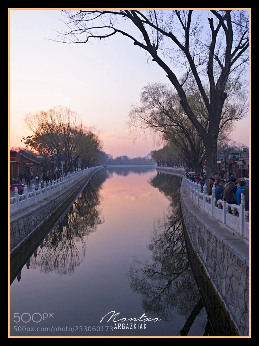 Nikon D700 sample photo. Reflection - sunset photography