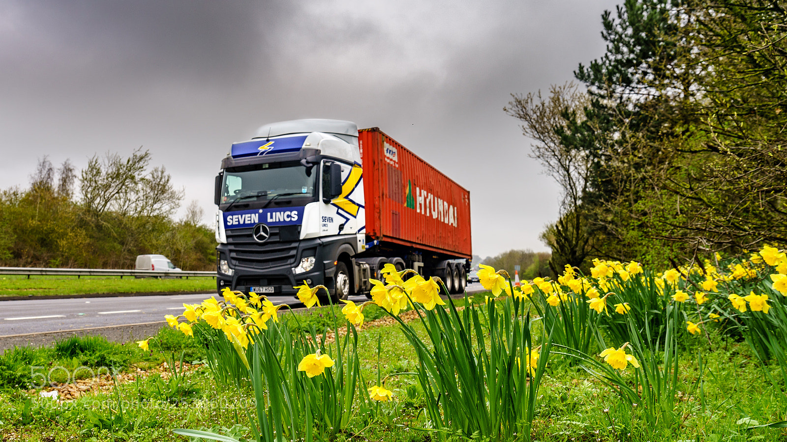 Sony a7 sample photo. Spring trucking photography