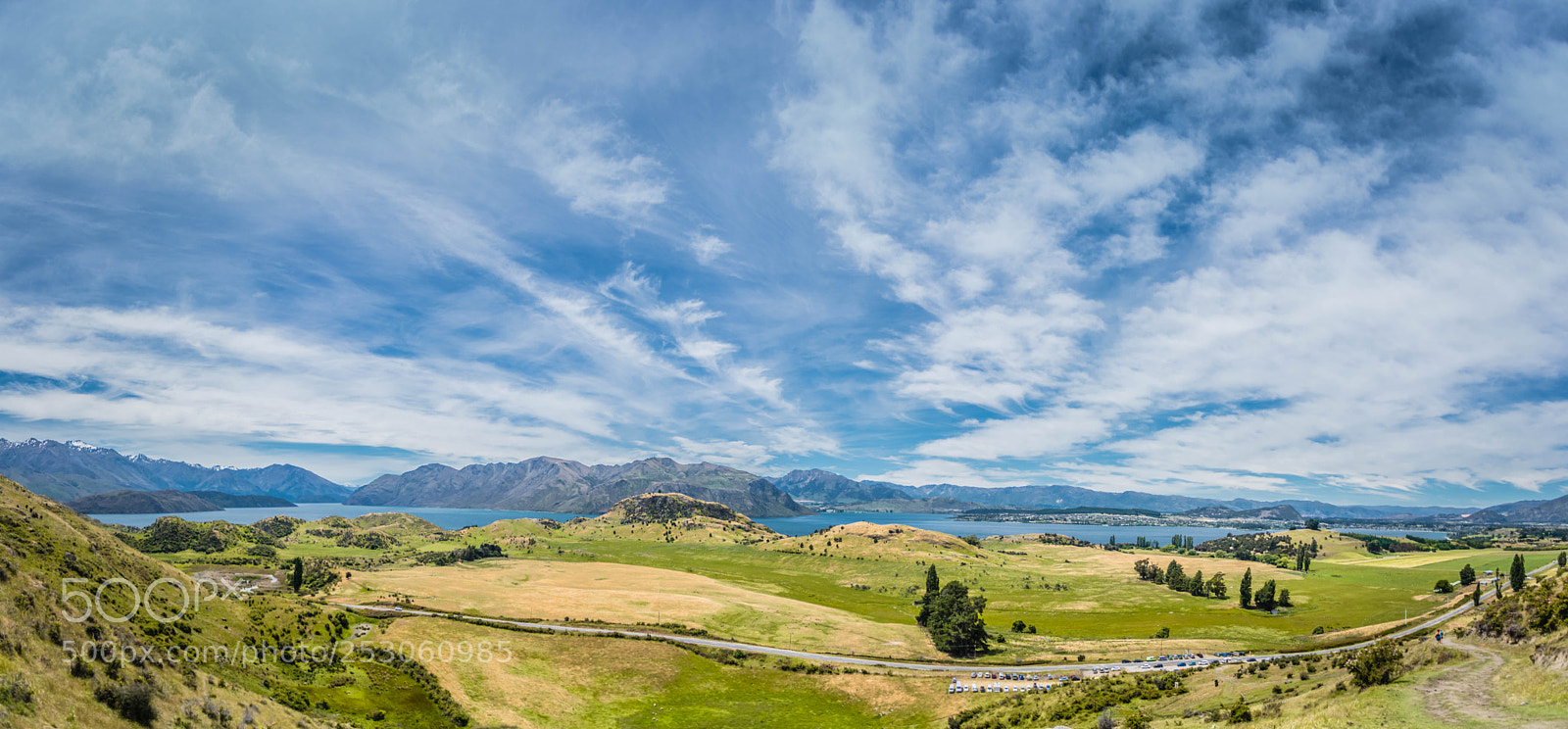 Nikon D7000 sample photo. Lake wanaka pano photography