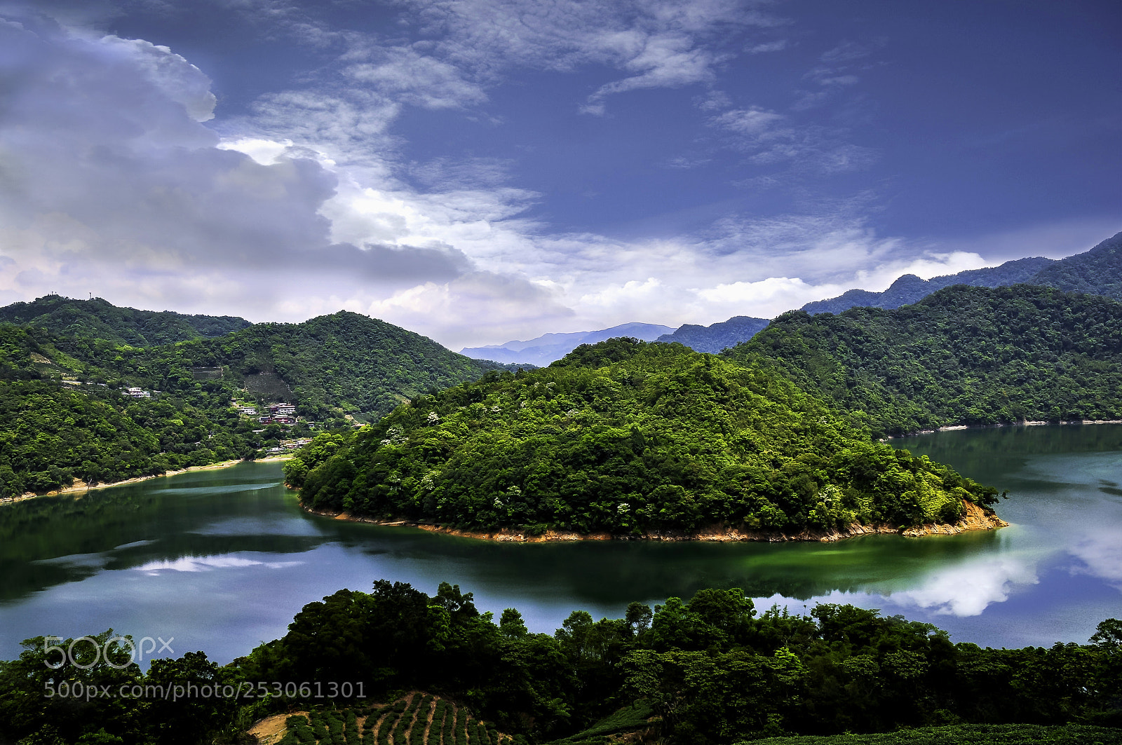 Nikon D300 sample photo. Thousand island lake tea photography