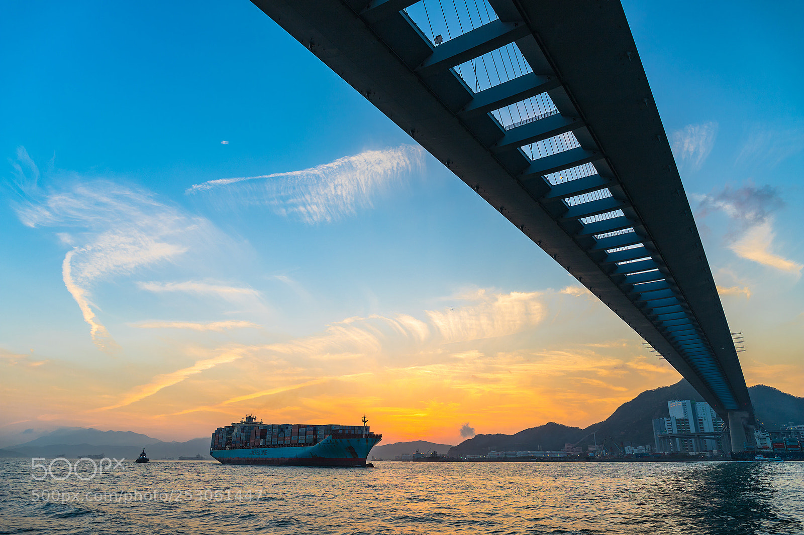 Canon EOS 6D Mark II sample photo. Sunset and the bridge photography