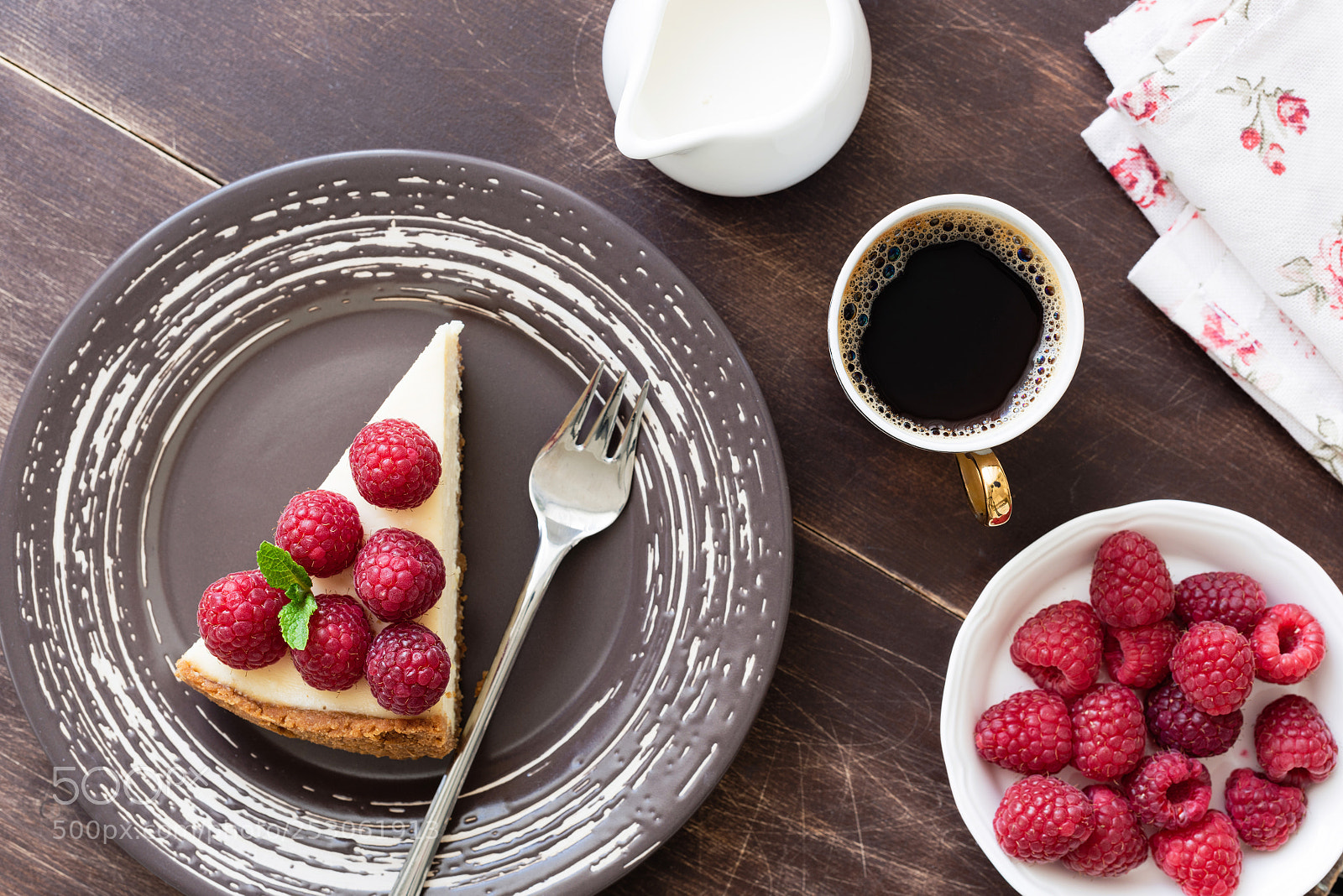 Nikon D810 sample photo. Slice of cheesecake with photography