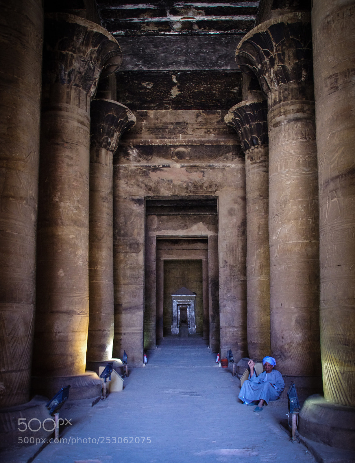 Pentax K-5 sample photo. Edfu temple photography