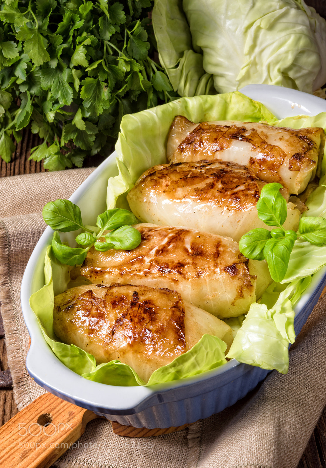 Nikon D810 sample photo. Cabbage rolls with minced photography