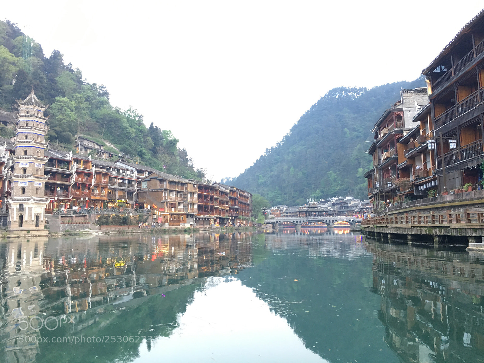 Apple iPhone 6s sample photo. The river of fenghuang photography