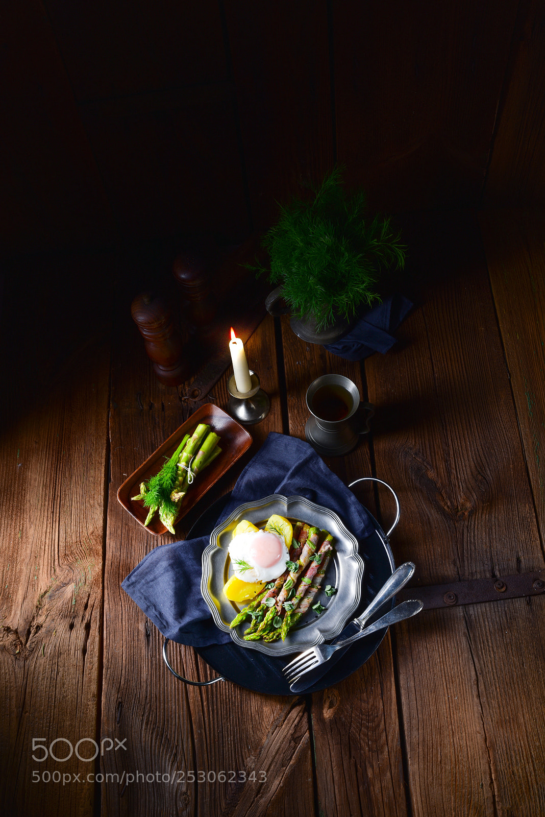 Nikon D810 sample photo. Green asparagus from the photography