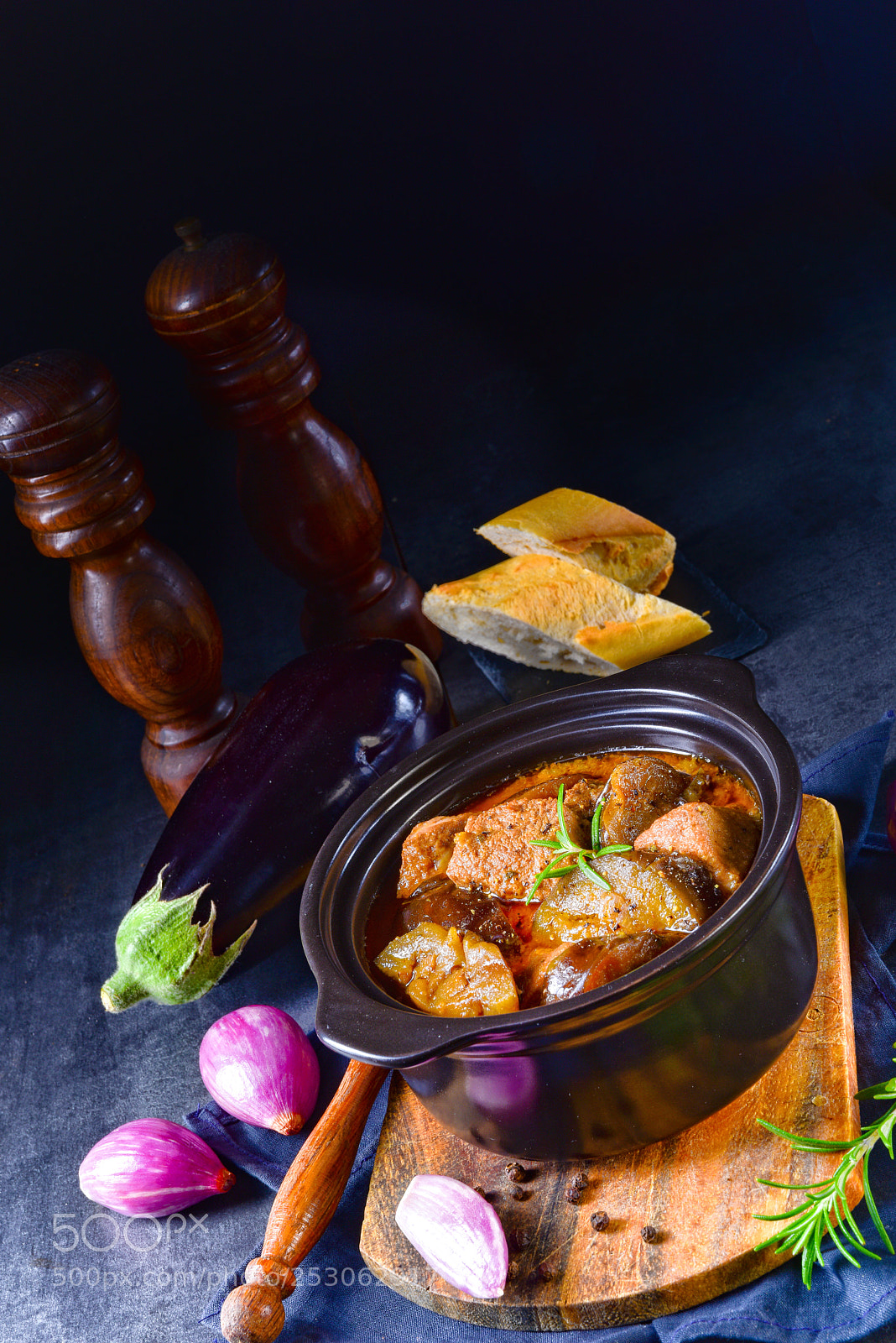 Nikon D810 sample photo. Eggplant casserole - melitzanes photography