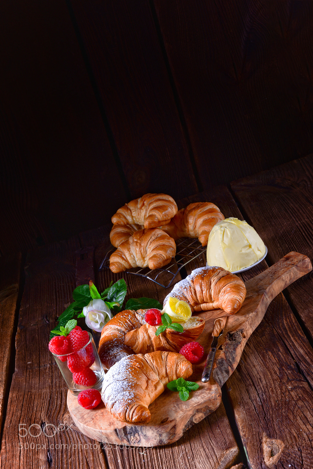 Nikon D810 sample photo. Original french buttercroissants photography