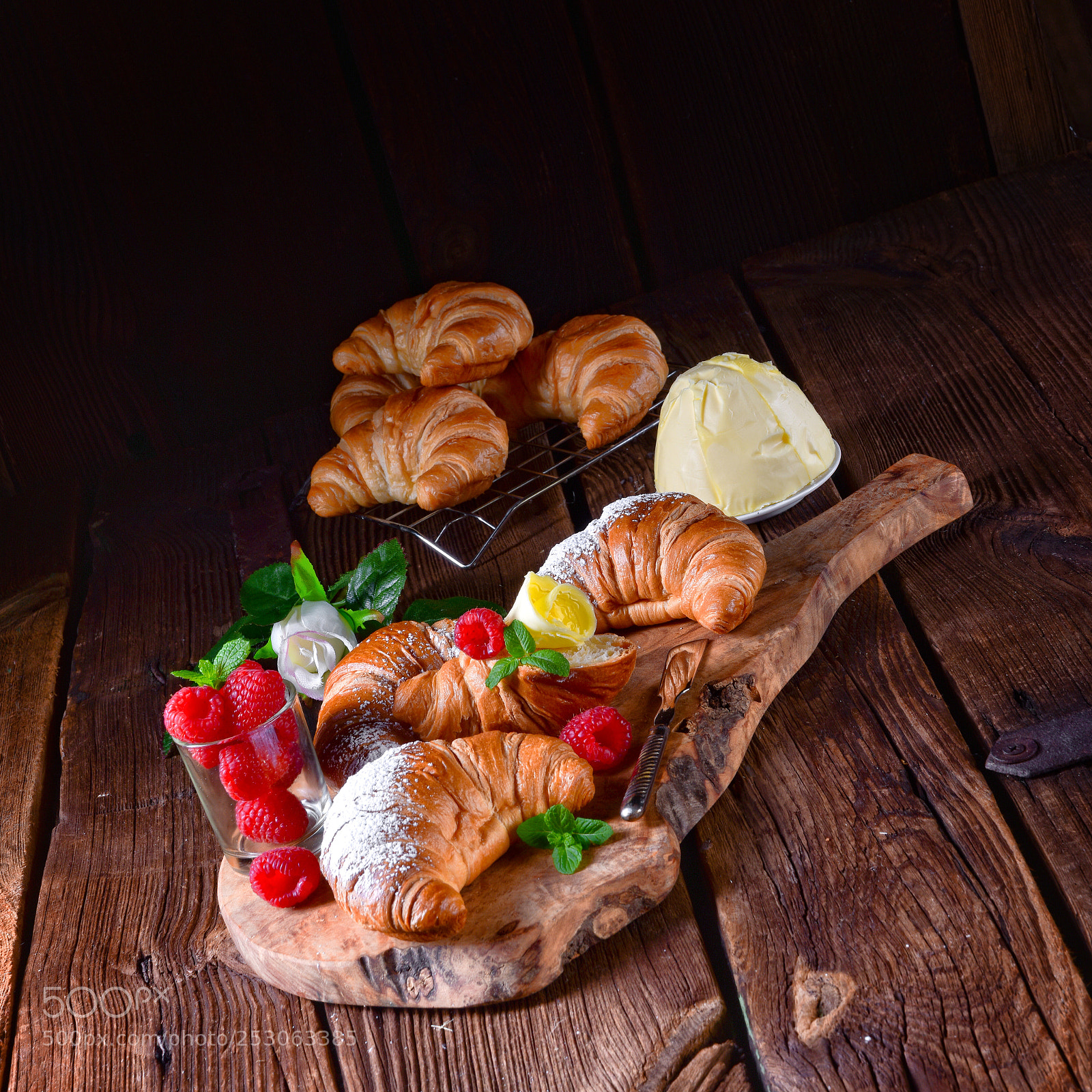 Nikon D810 sample photo. Original french buttercroissants photography