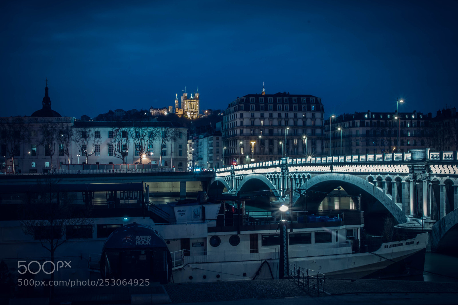 Canon EOS 750D (EOS Rebel T6i / EOS Kiss X8i) sample photo. Lyon by night photography