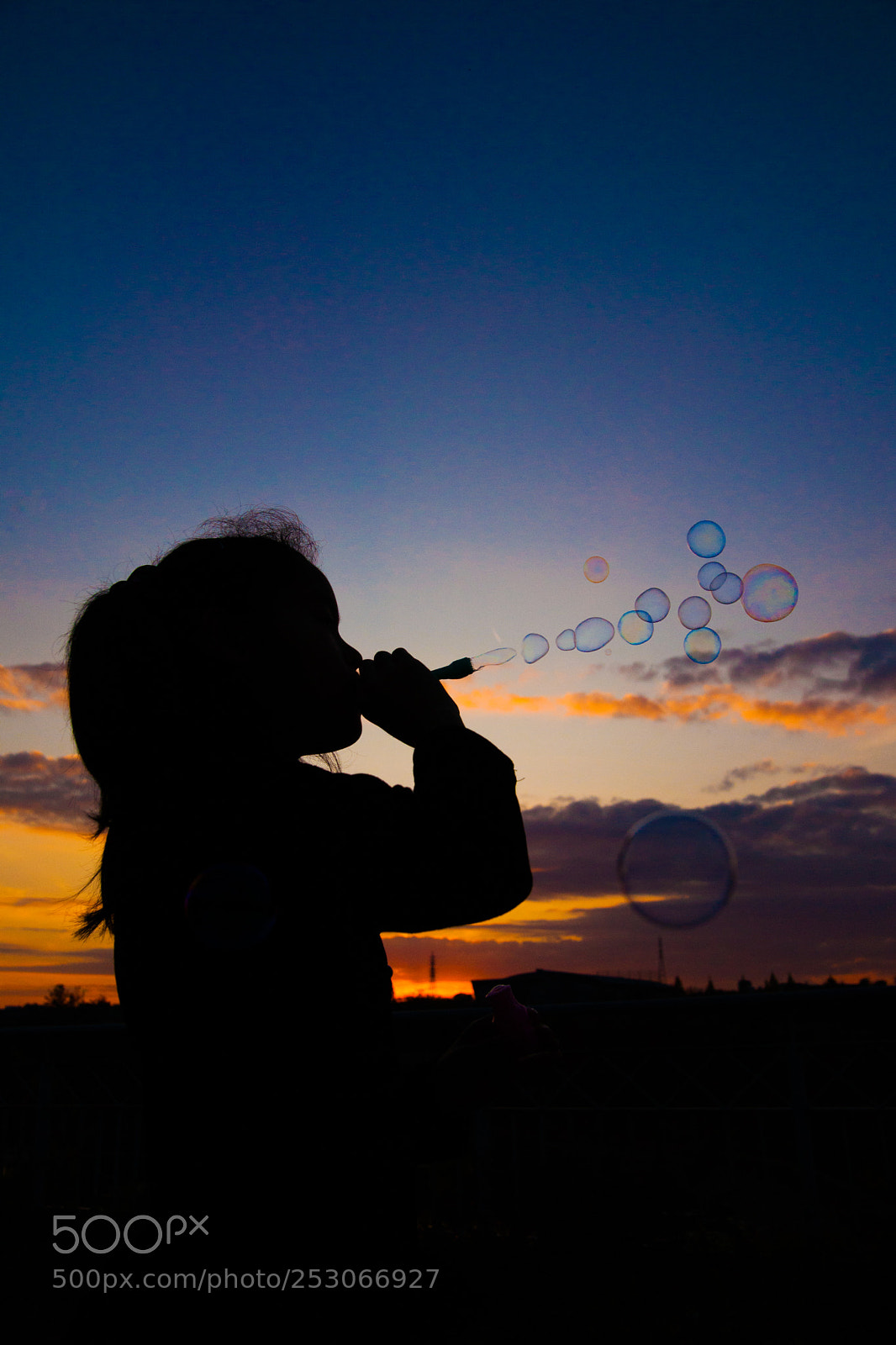 Sony Alpha DSLR-A900 sample photo. Blowing bubbles photography