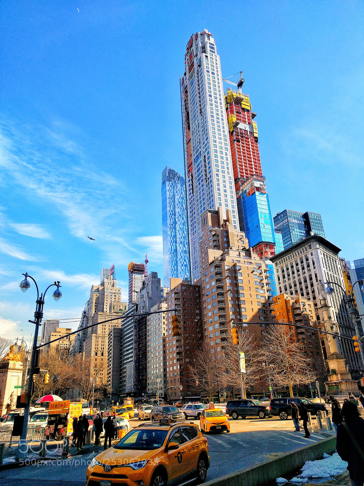 LG Nexus 5X sample photo. Columbus circle, nyc photography