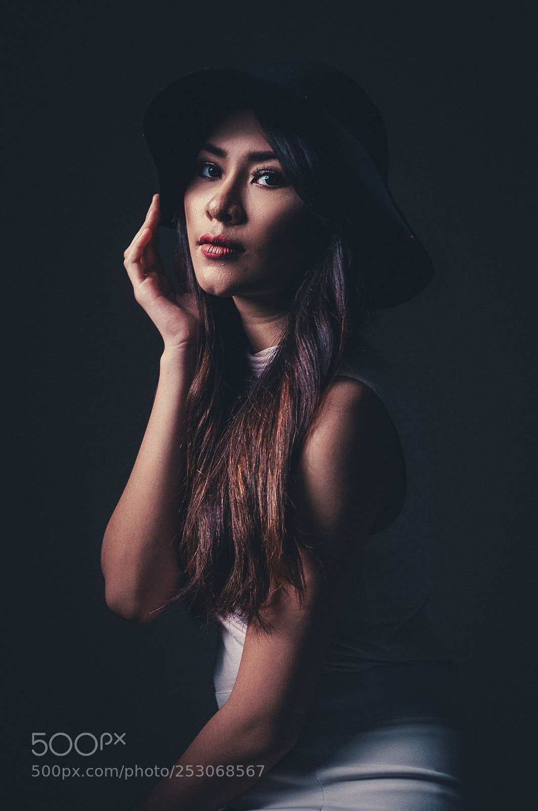 Nikon D90 sample photo. The low key photography