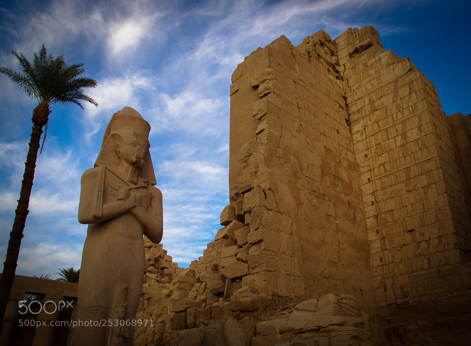 Pentax K-5 sample photo. Karnak temple photography