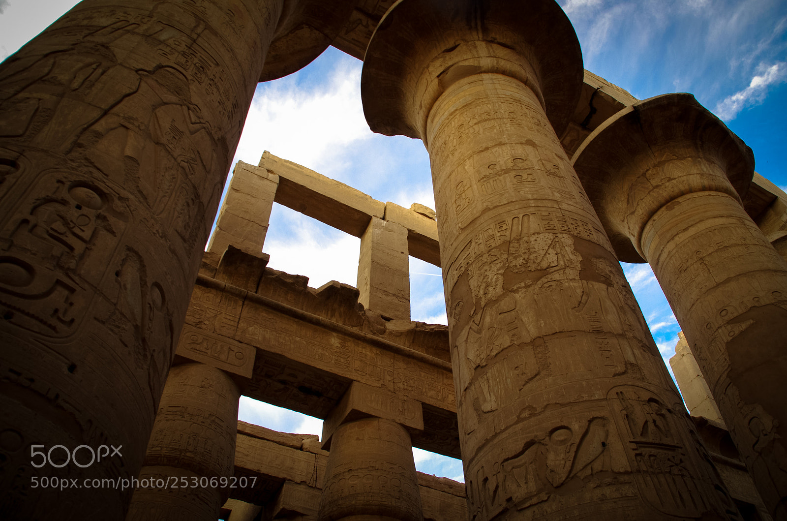 Pentax K-5 sample photo. Karnak temple photography