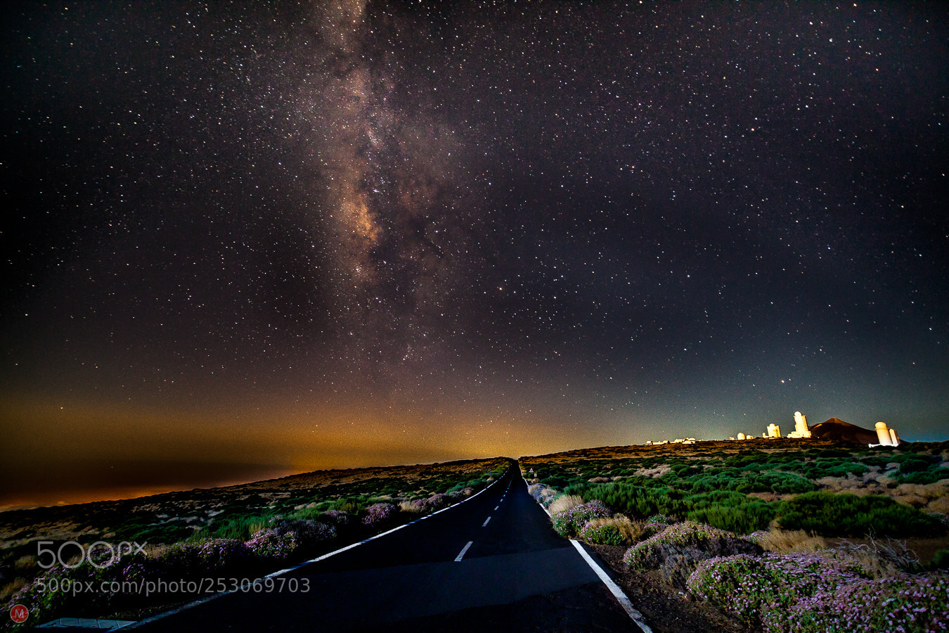 Canon EOS 5D Mark II sample photo. Milky way over tenerife photography
