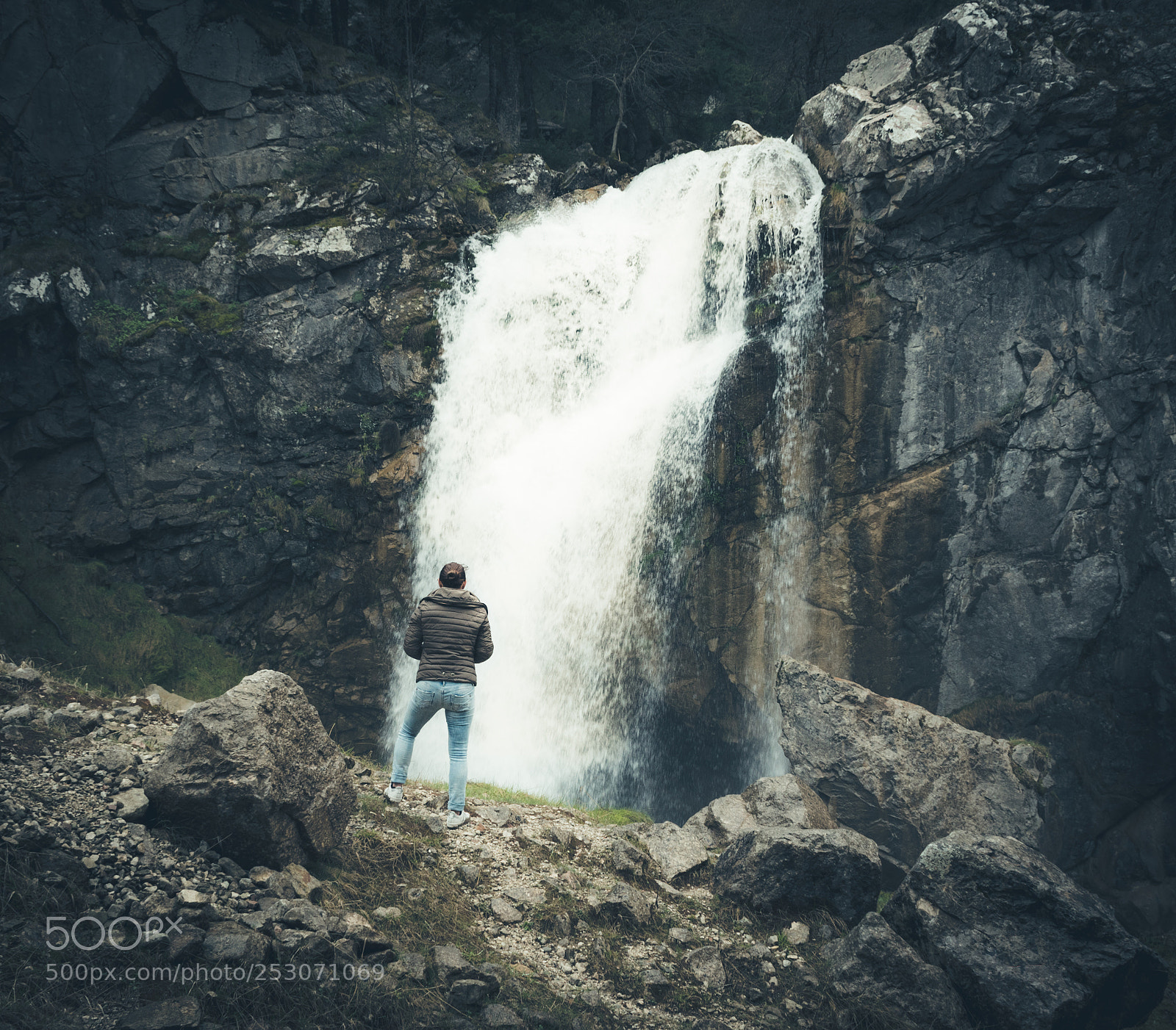 Nikon D5500 sample photo. Waterfall (of ) photography