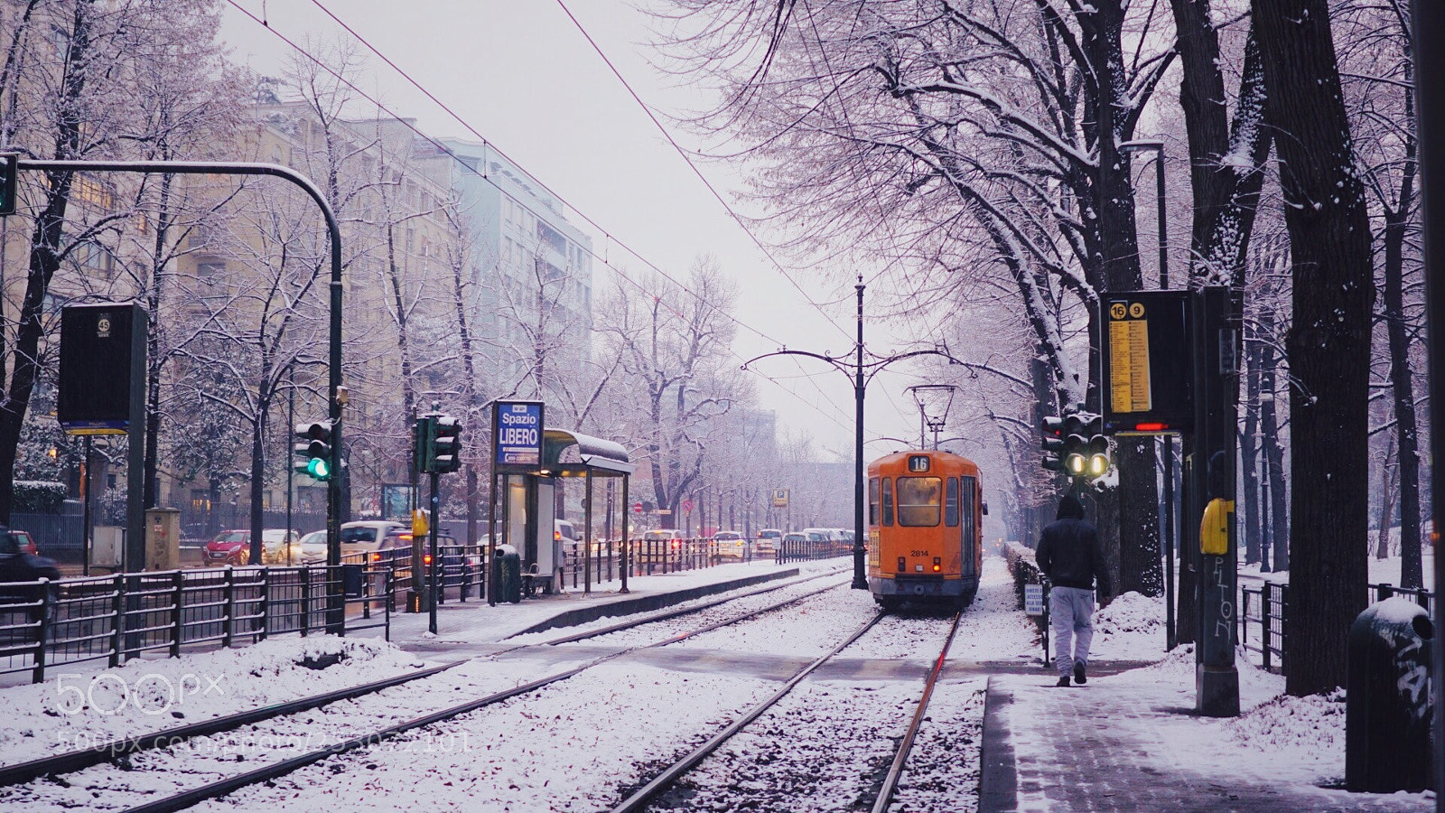 Sony a6000 sample photo. Snow in turin photography