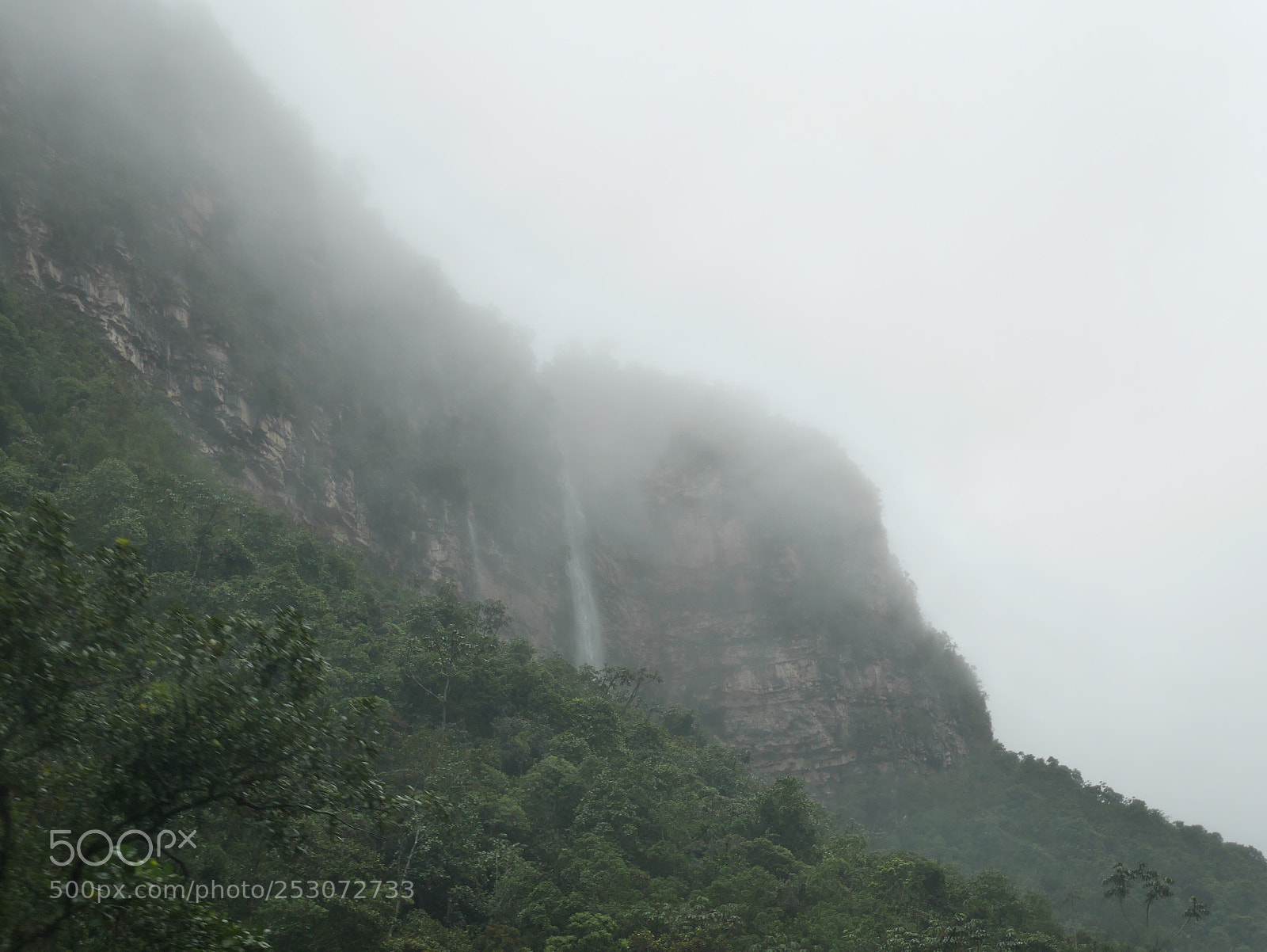 Panasonic Lumix DMC-GX7 sample photo. Waterfall andes photography