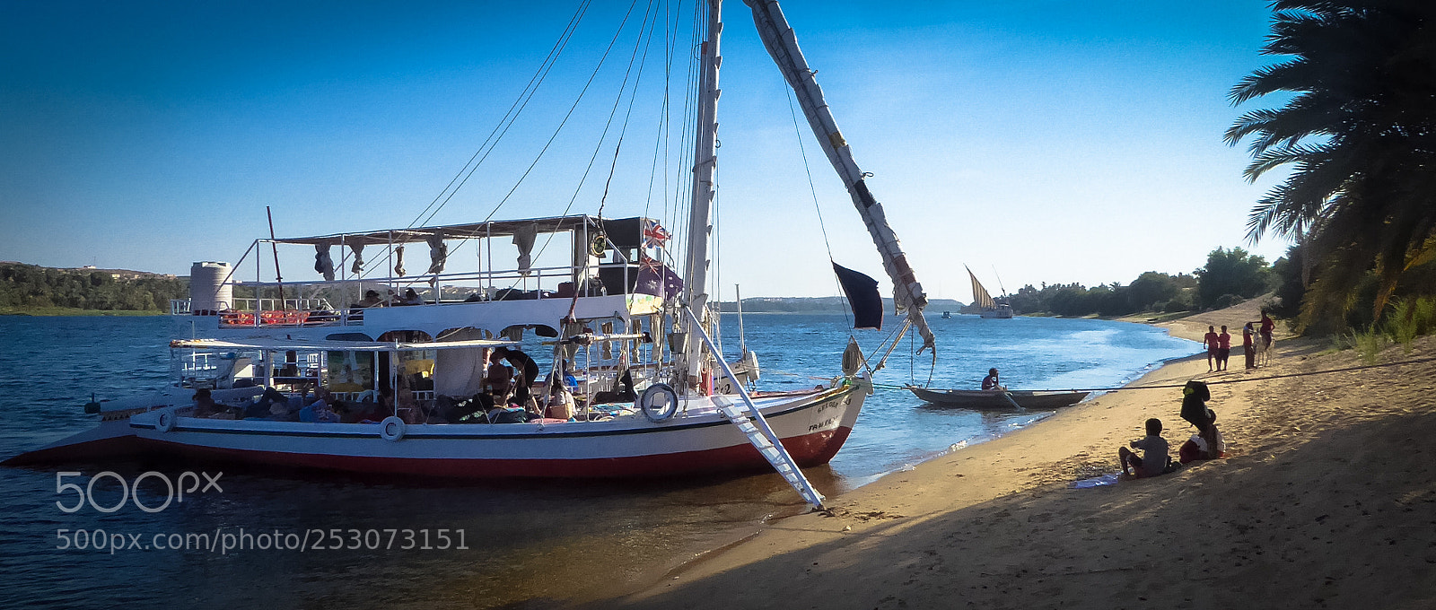 Panasonic Lumix DMC-ZS50 (Lumix DMC-TZ70) sample photo. Nile felluca sailing photography