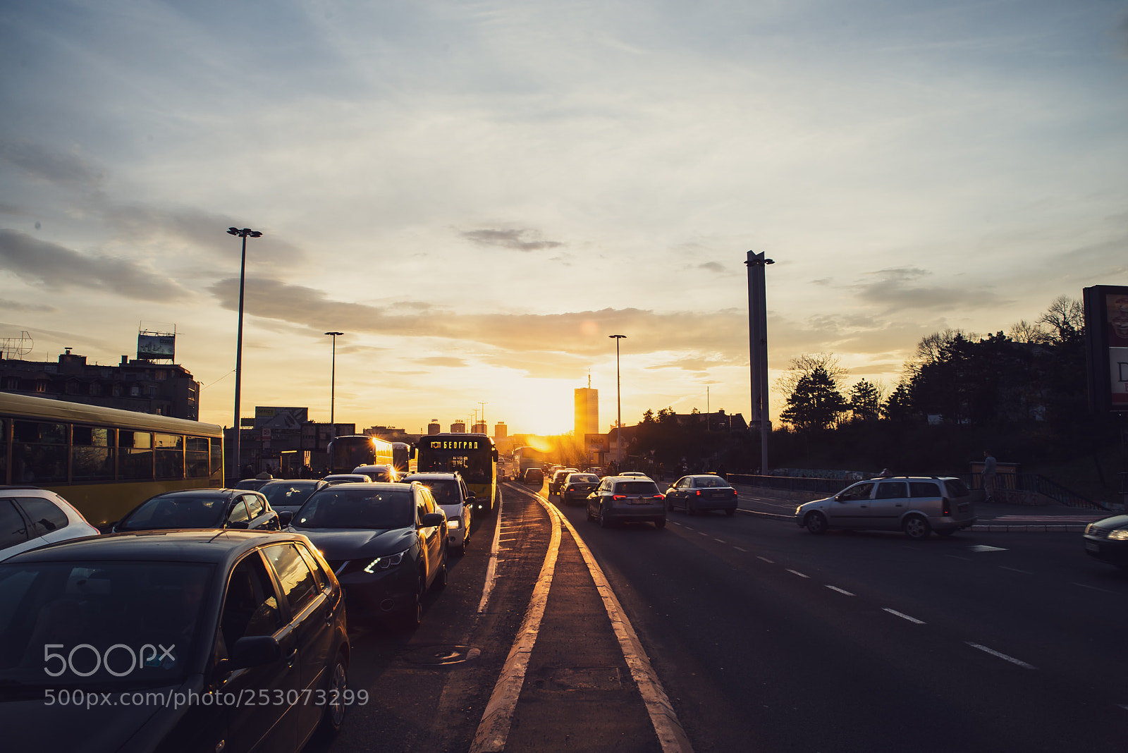 Nikon D610 sample photo. Traffic jam photography