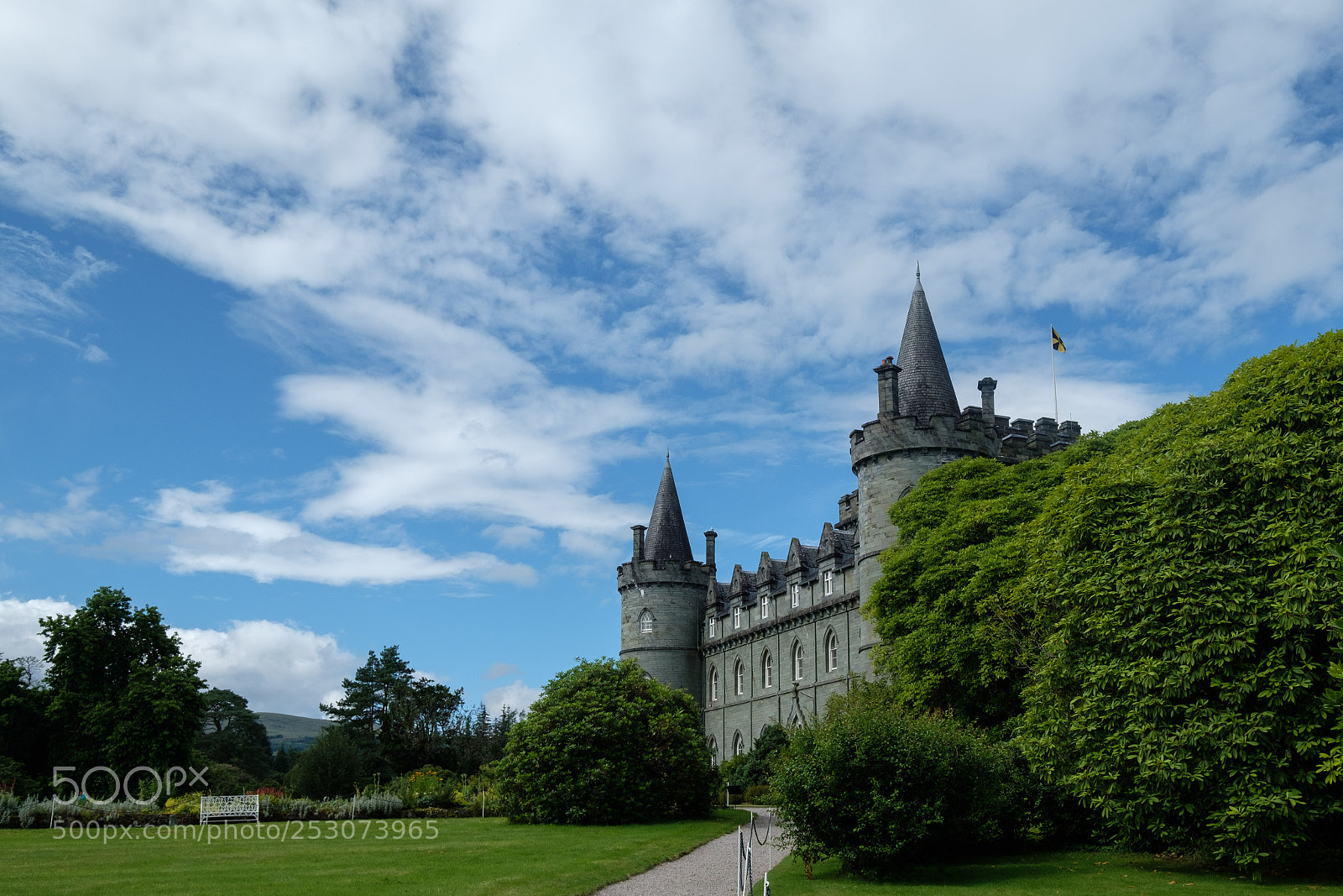 Fujifilm X-T2 sample photo. Inveraray castle photography